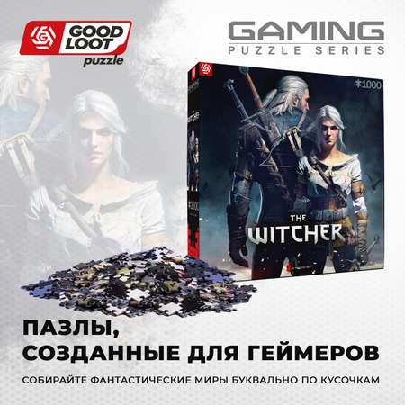 Пазл Good Loot The Witcher Geralt and Ciri - 1000 элементов (Gaming серия)