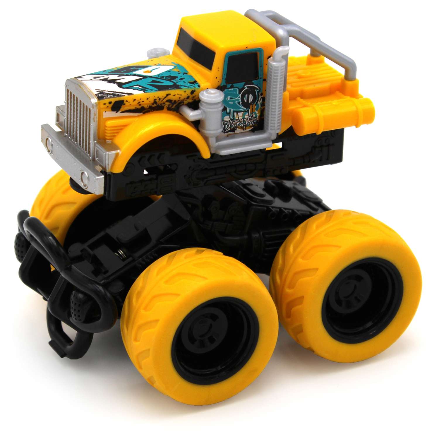 Машинка Funky Toys Желтая 60005 60005 - фото 2