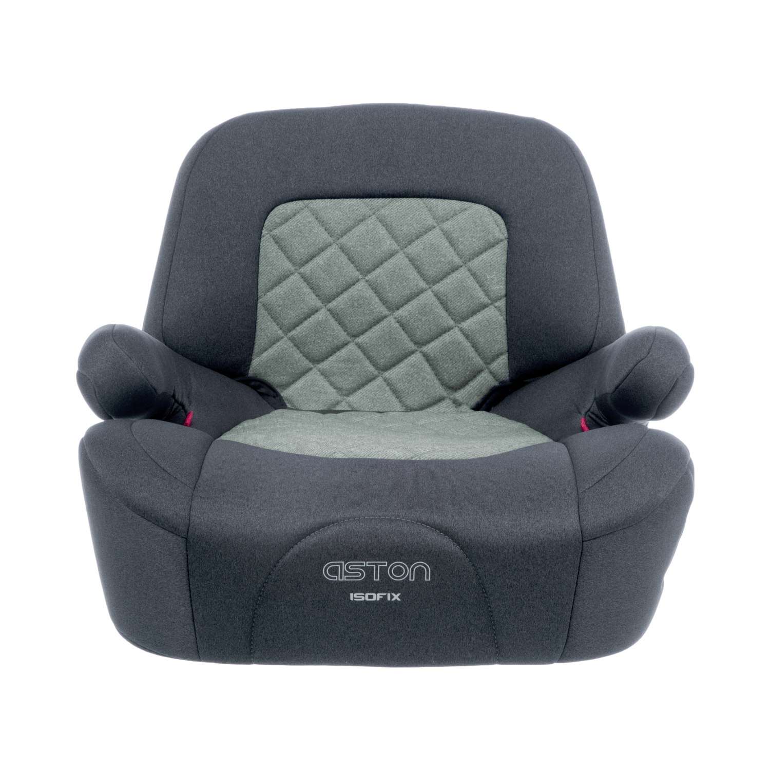 Автокресло-бустер Best Baby ASTON ISOFIX группа 3 (22-36 кг) серый-зеленый - фото 12