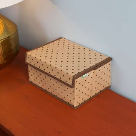 Коробка Homsu для хранения вещей с крышкой 25х19х13 см