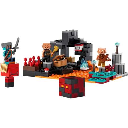 Конструктор LEGO Minecraft The Nether Bastion блочный