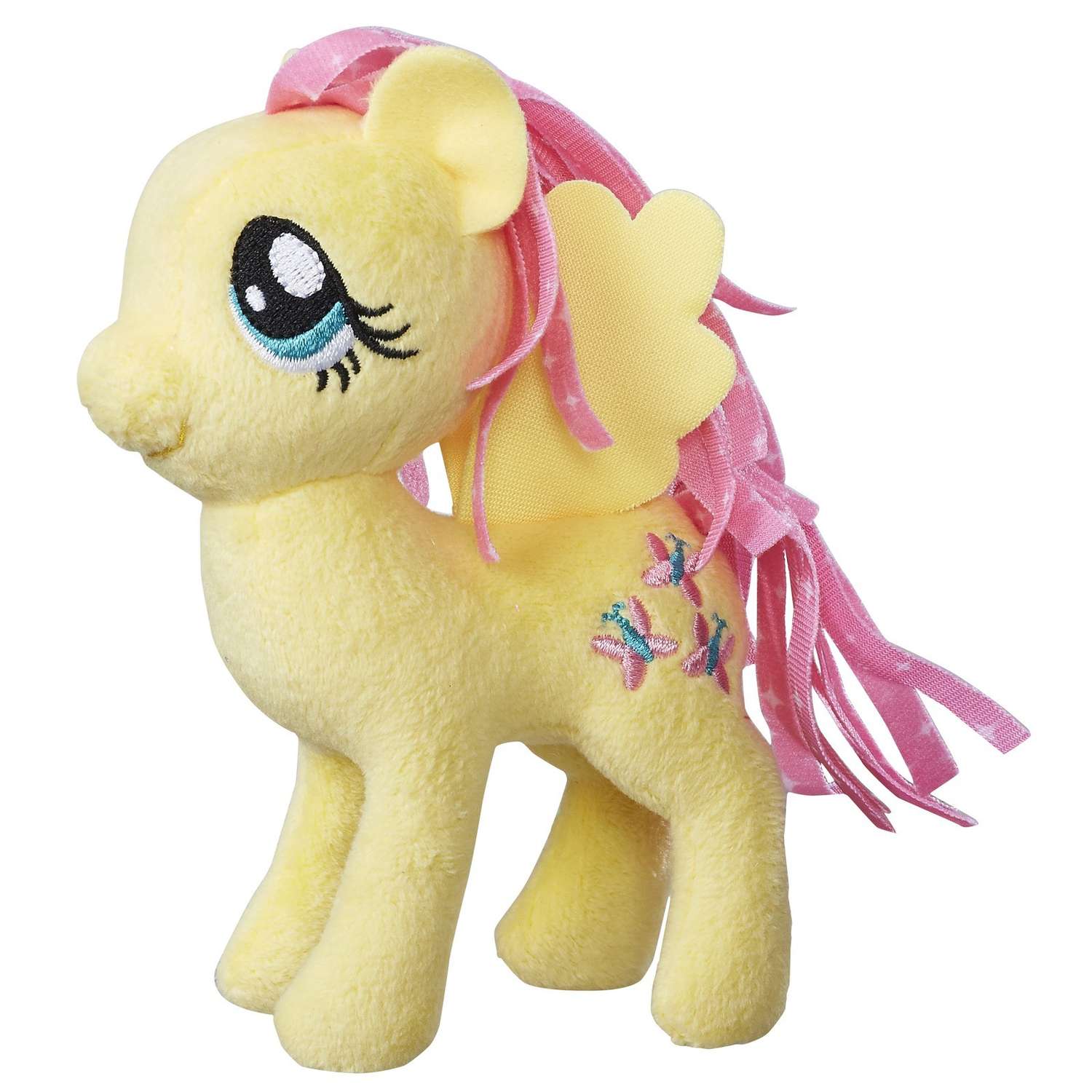Игрушка мягкая My Little Pony Пони Флаттершай 2 с волосами C0105EU4 - фото 1