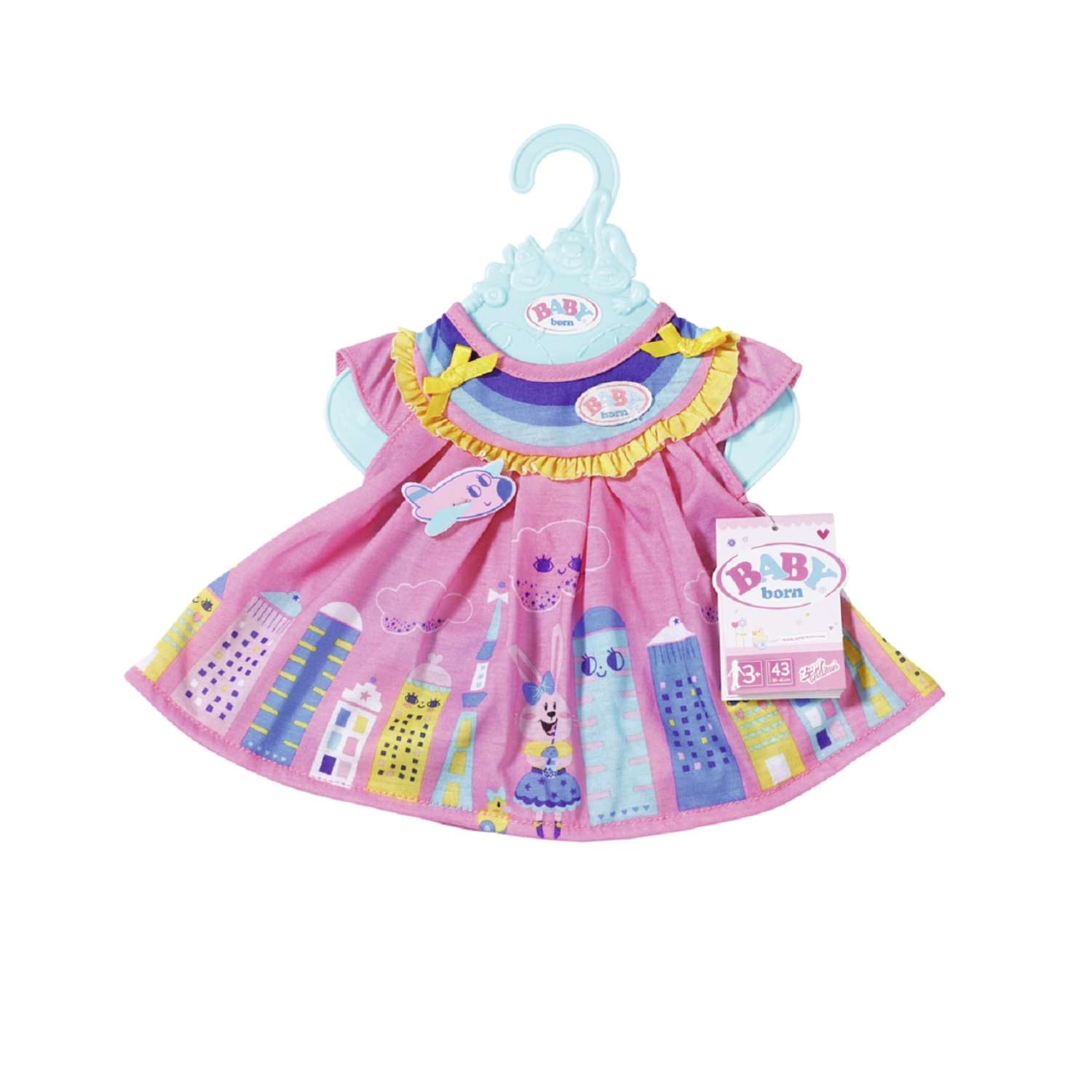 Игрушка Zapf Creation Платье розовое на куклу 43 см 828-243P - фото 1