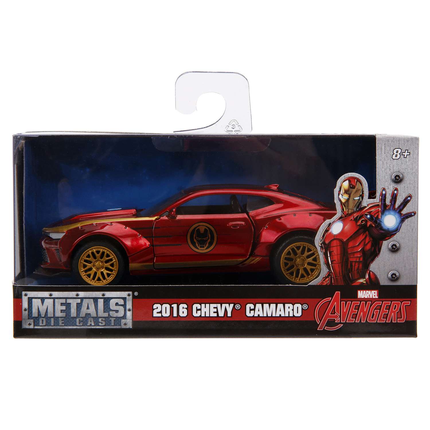 Машина Jada 1:32 Голливудские тачки Chevy Camaro SS 2016 30298 30298 - фото 2