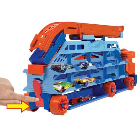 Трек Hot Wheels Десантирование с воздуха с пусковой установкой