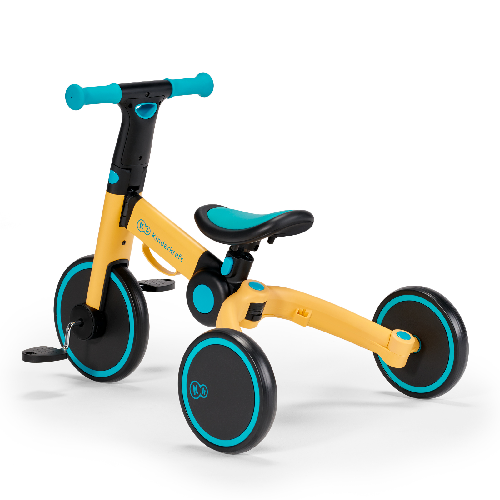 Беговел Kinderkraft 4Trike Primrose Yellow - фото 8