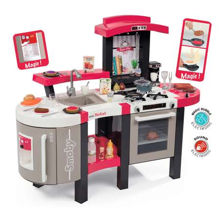 Кухня Smoby Tefal super chef Deluxe электронная 311304