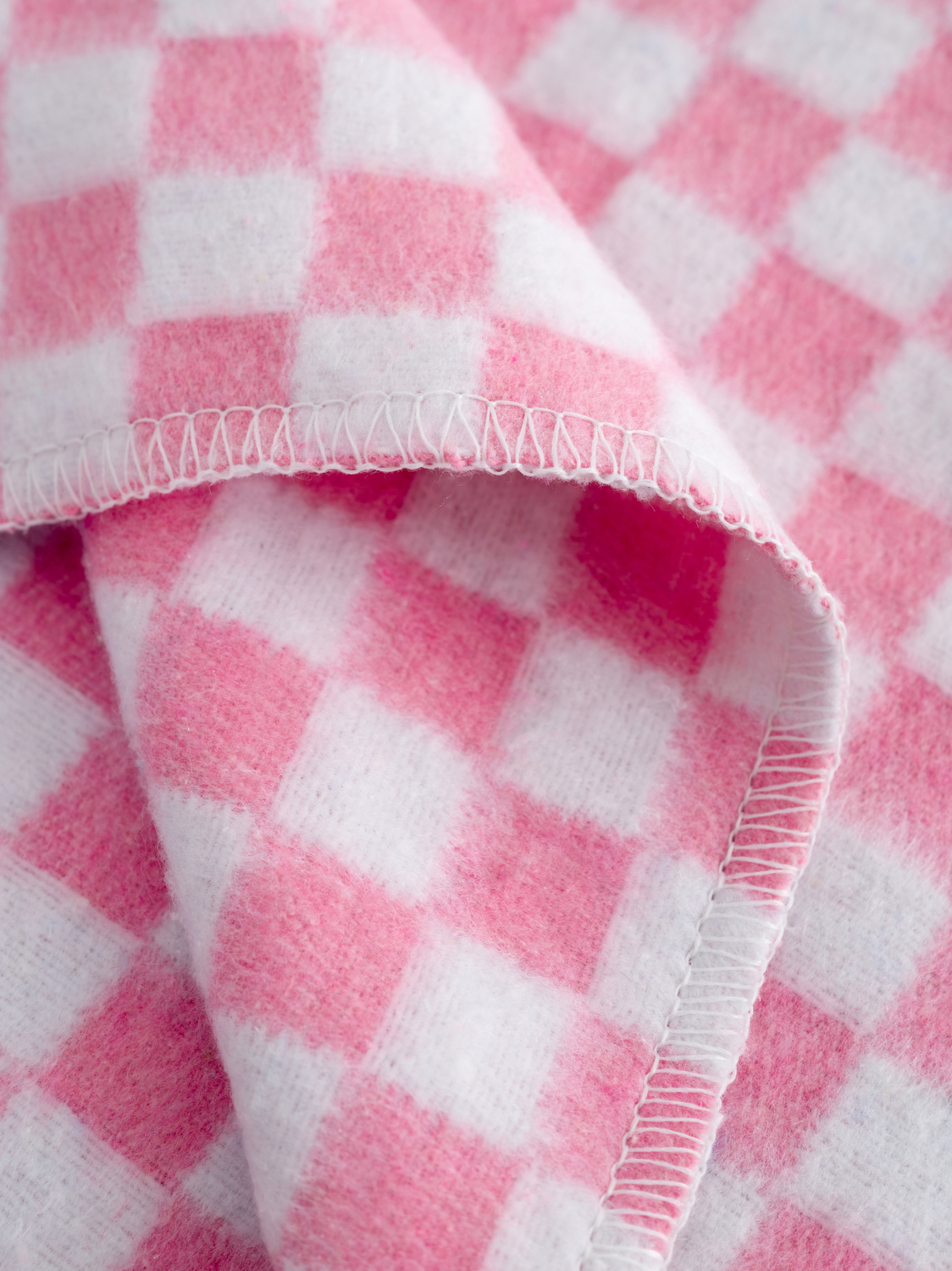 Одеяло Cabo Verde клетка розовая - фото 3