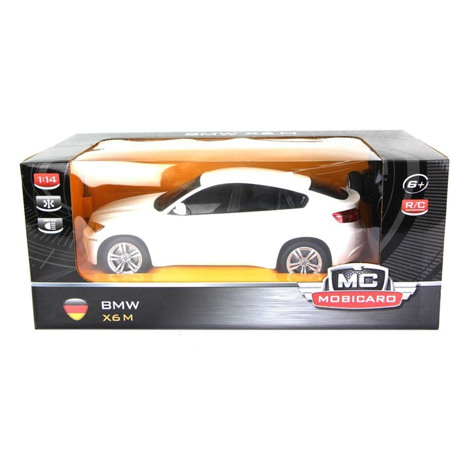 Машинка р/у Mobicaro BMW X6 1:14 (белая) - фото 2