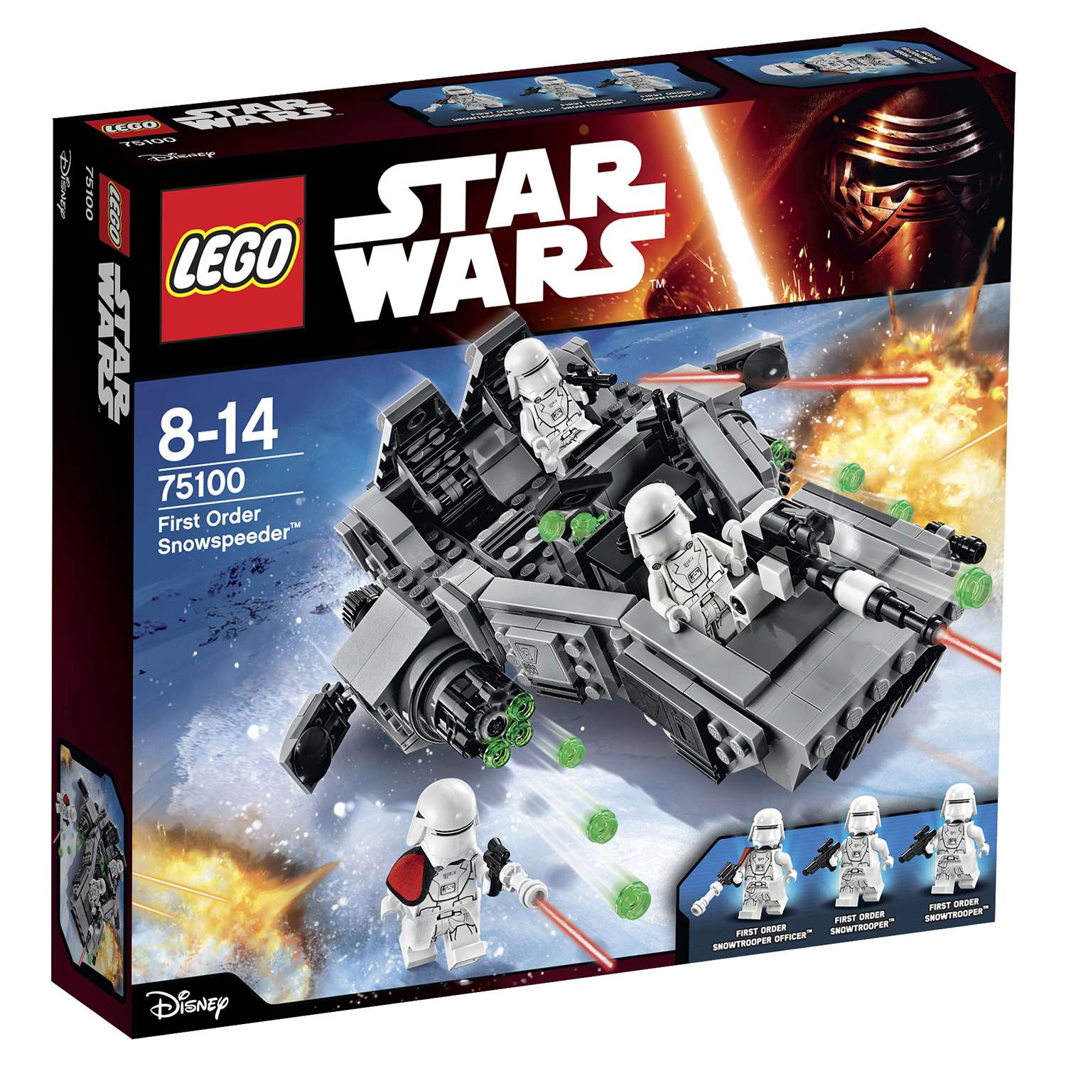 Конструктор LEGO Star Wars TM Снежный спидер Первого Ордена (First Order Snowspeeder™) (75100) - фото 2