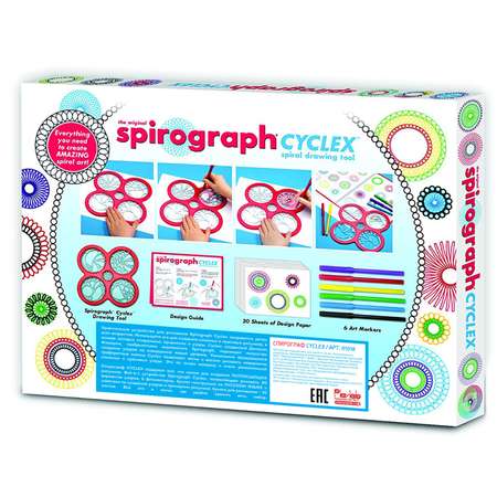 Набор для рисования Spirograph Cyclex S-01018