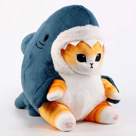 Мягкая игрушка Sima-Land «Котик-акула» 35 см