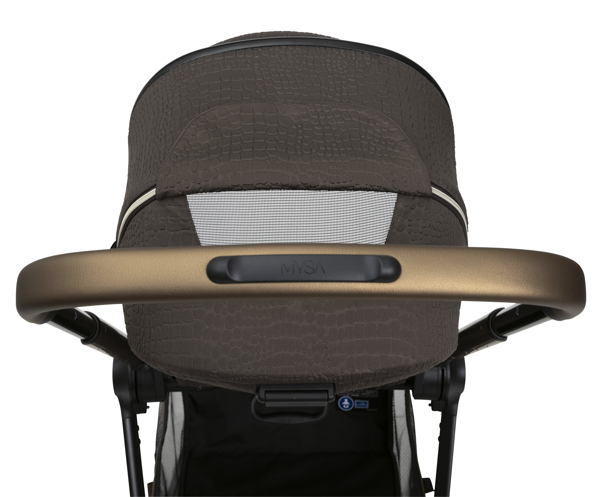 Коляска Chicco Mysa Stroller bronze lizard re lux - фото 11