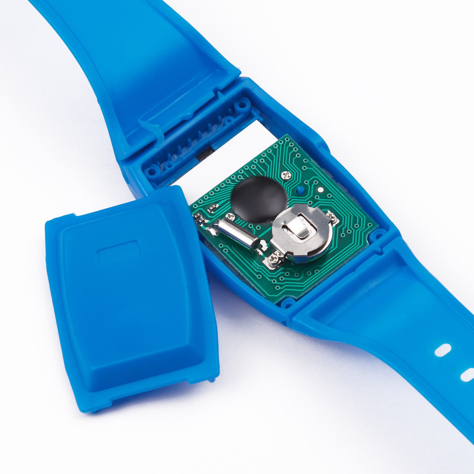Часы Sima-Land наручные электронные детские с калькулятором ремешок силикон l-21 см синие - фото 5