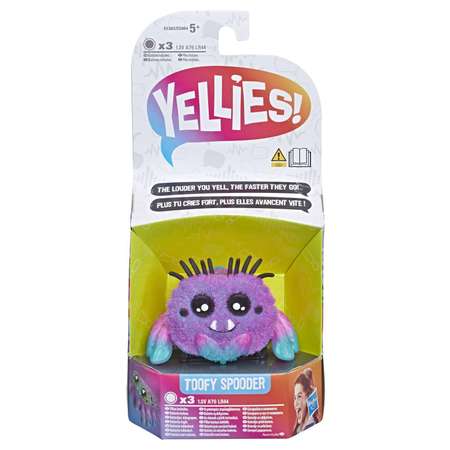 Игрушка Yellies (Yellies) Паучок Спудер E5382EU4