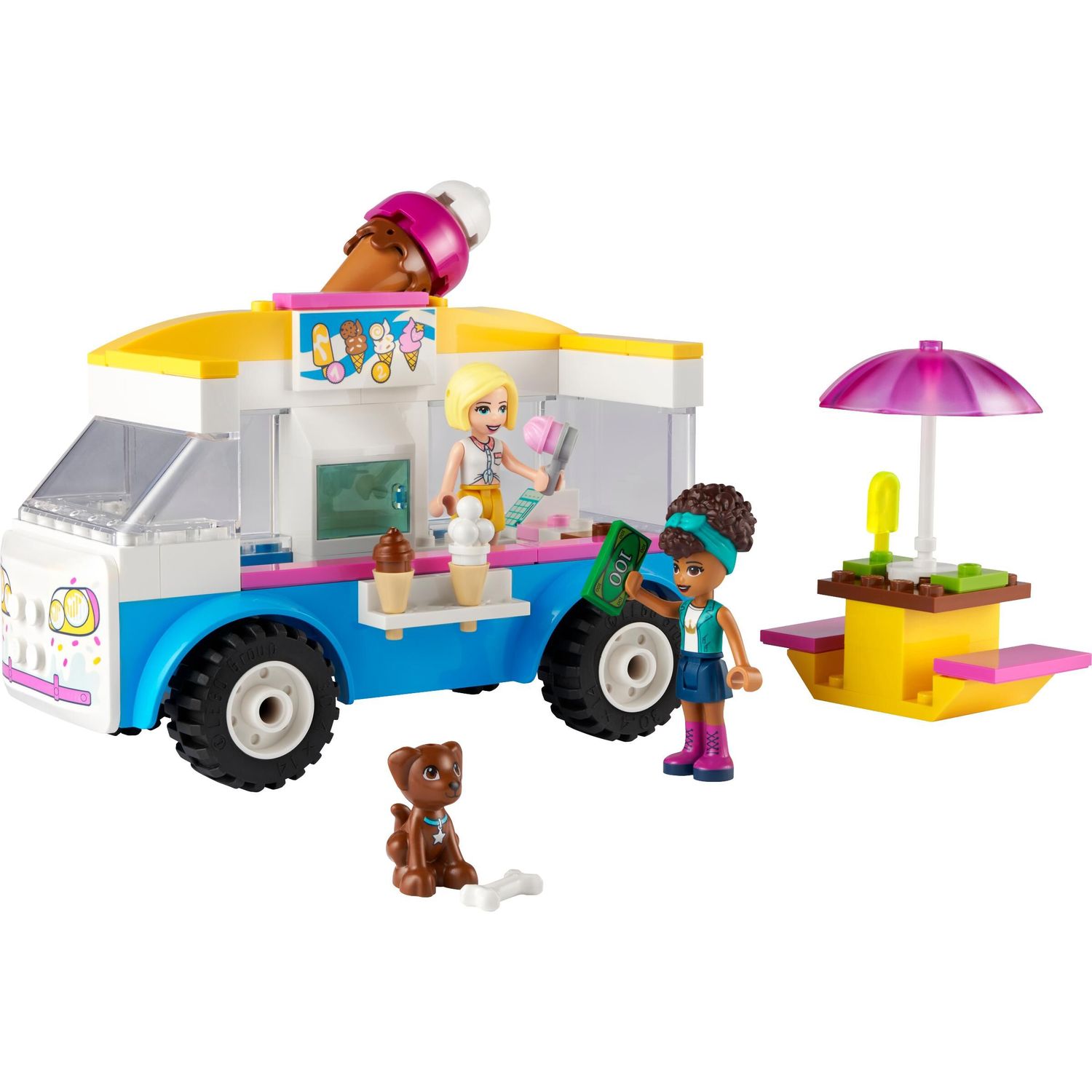 Конструктор LEGO Friends Ice-Cream Truck 41715 купить по цене 1739 ₽ в  интернет-магазине Детский мир