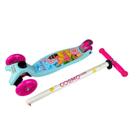 Самокат трехколесный Cosmo ROXY Sweet ride S940