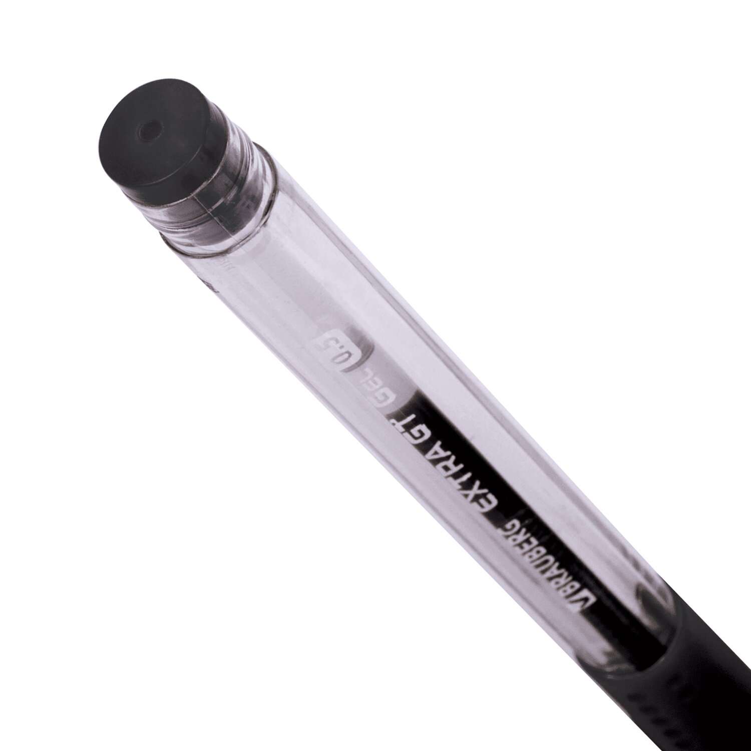 Ручки гелевые Brauberg черные набор 12 штук для ОГЭ ЕГЭ и школы тонкие - фото 5