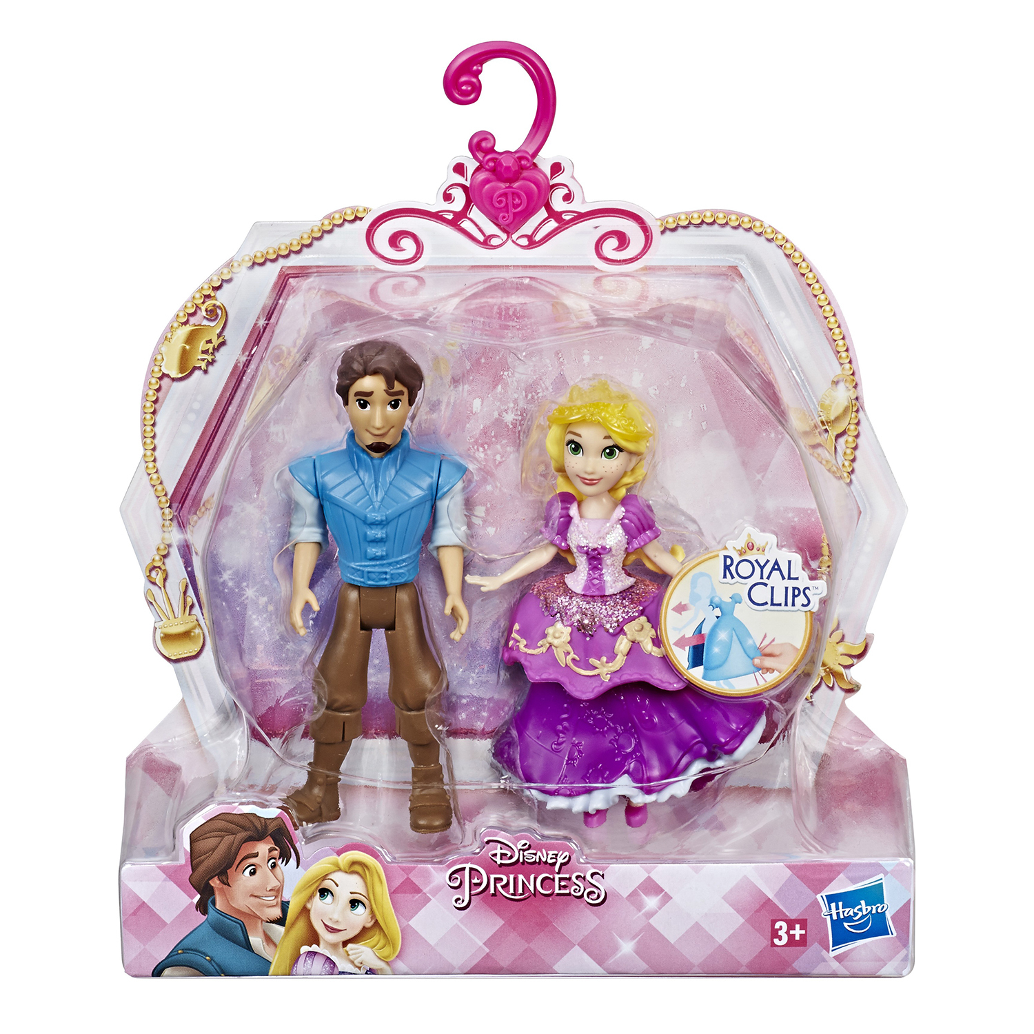 Фигурка Disney Princess Hasbro Рапунцель и Юджин E3081EU4 купить по цене  479 ₽ в интернет-магазине Детский мир