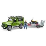 Игровой набор Bruder Land Rover