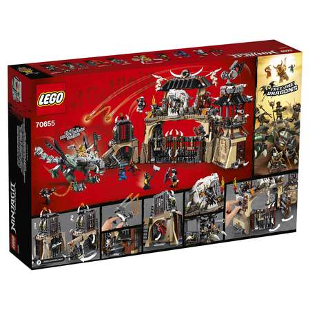 Конструктор LEGO Ninjago Пещера драконов 70655