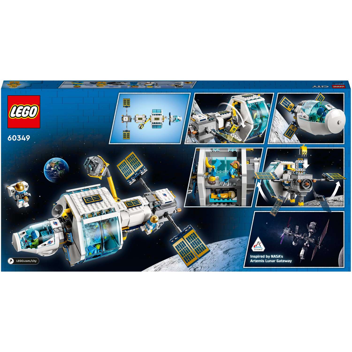 Конструктор LEGO City Lunar Space Station Лунная космическая станция - фото 15