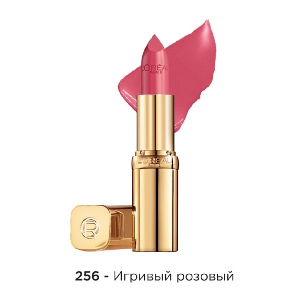 Губная помада LOREAL COLOR RICHE оттенок 256 Игривый Розовый 4.3 мл - фото 1