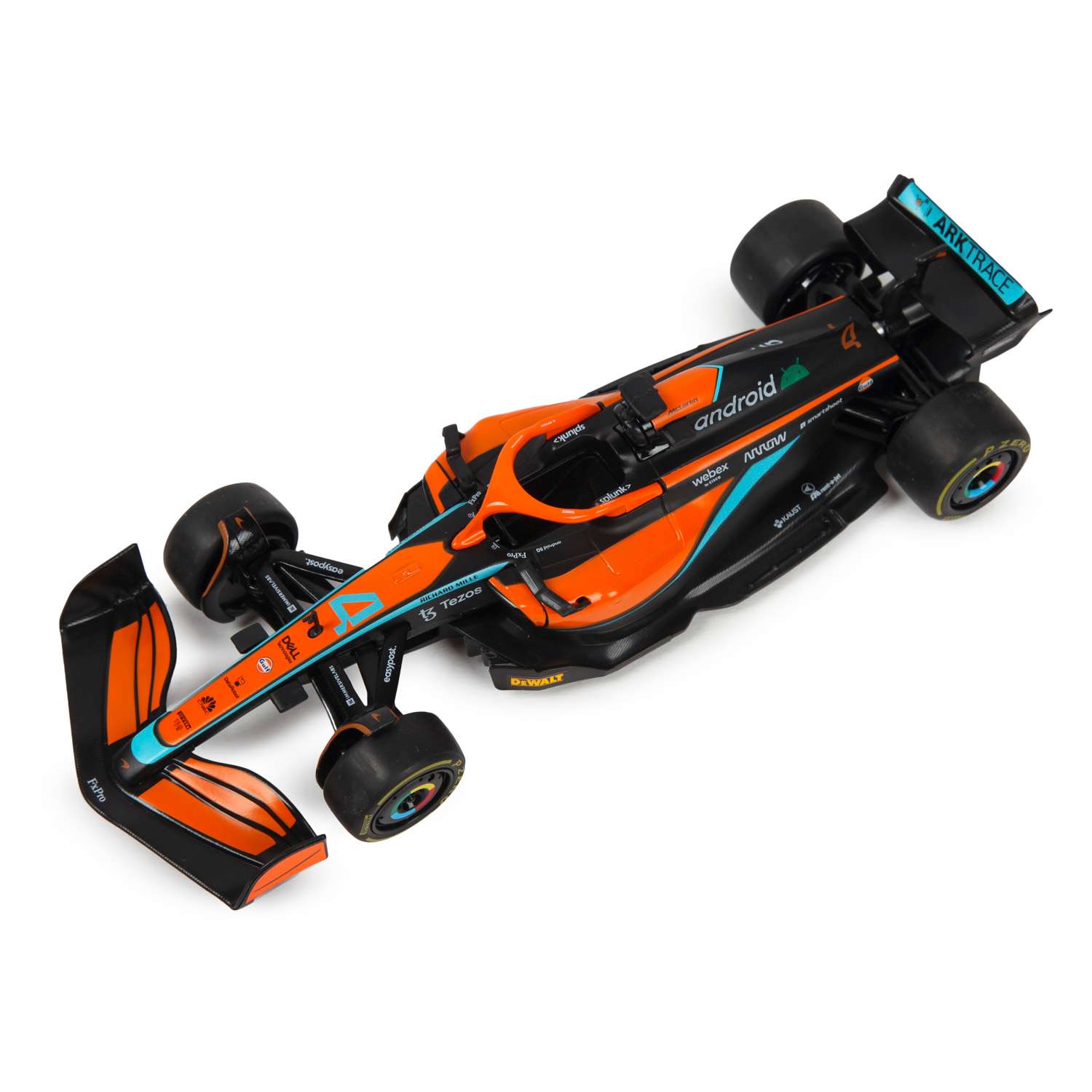 Автомобиль Rastar McLaren 1:24 оранжевый 56800 - фото 6