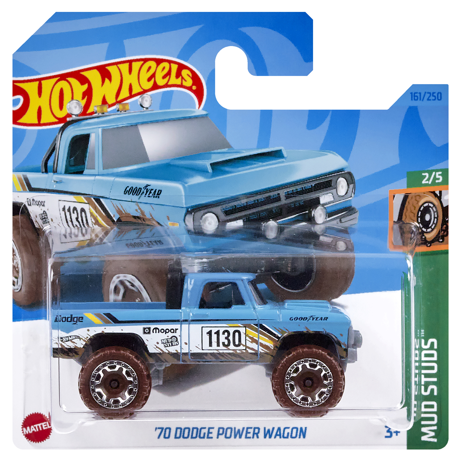 Пикап Hot Wheels Dodge 1:64 без механизмов 5785-A161-HKH76 - фото 1