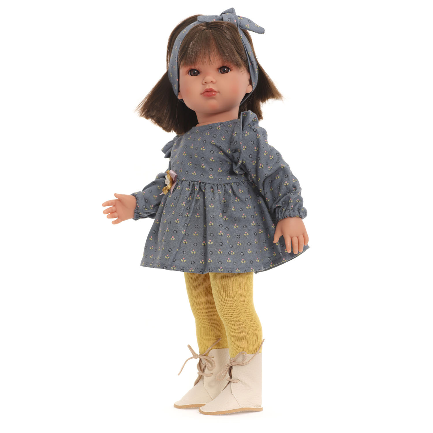 Кукла Antonio Juan Реборн Белла в синем 28009 - фото 1