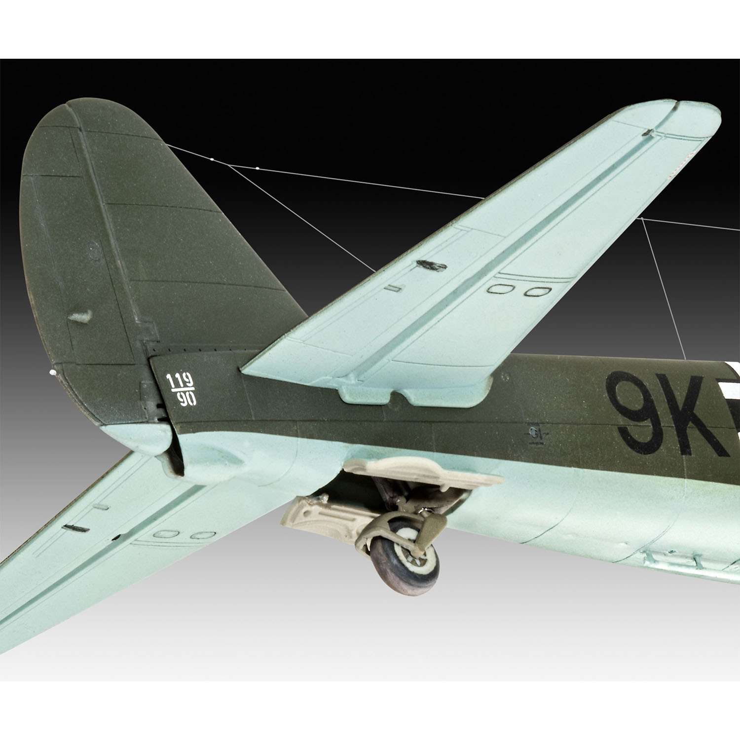 Модель для сборки Revell Скоростной средний бомбардировщик Junkers Ju88 A-1 04972 - фото 6