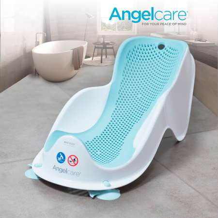 Горка для купания ANGELCARE Bath Support Mini светло-голубая