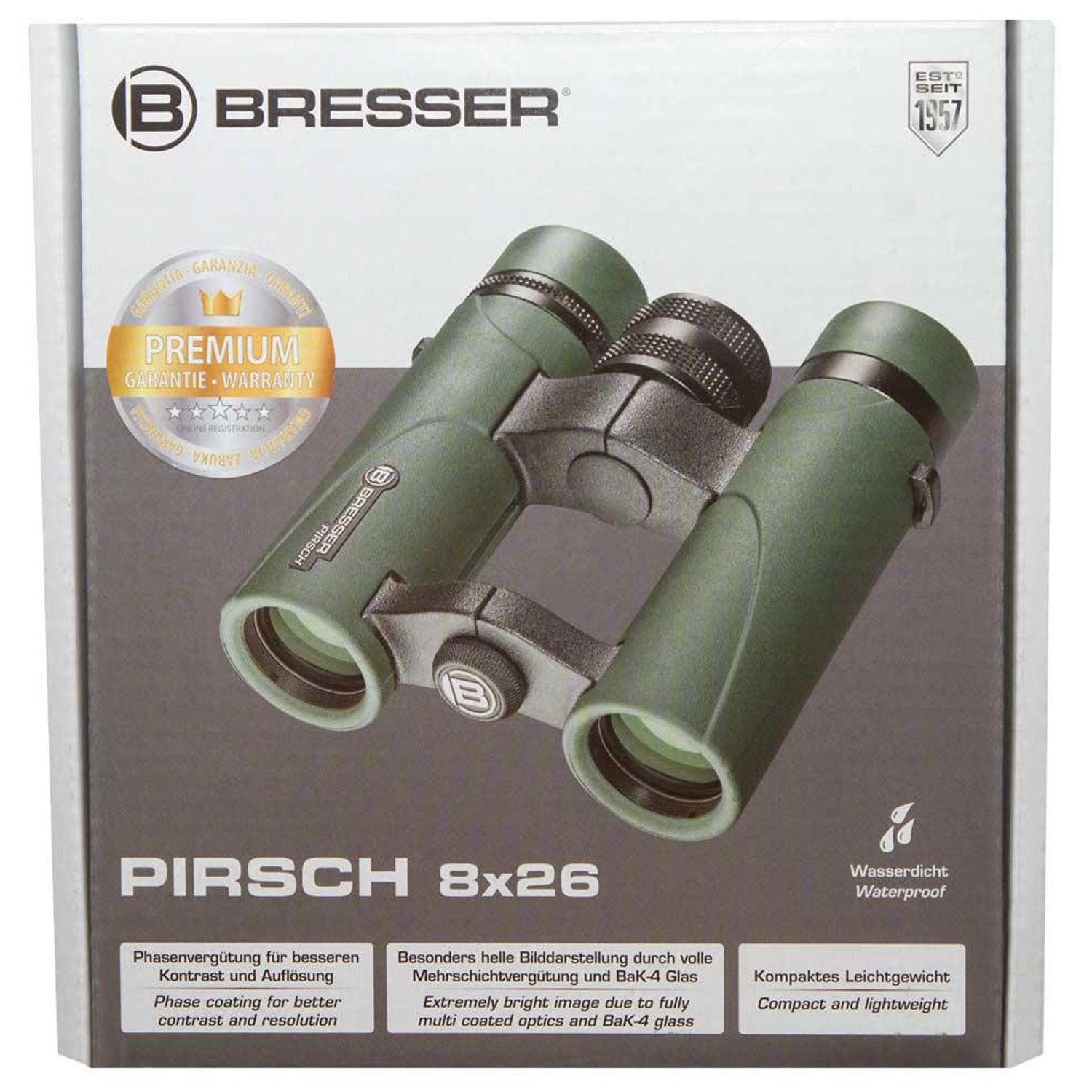 Бинокль Bresser Pirsch 8x26 - фото 12