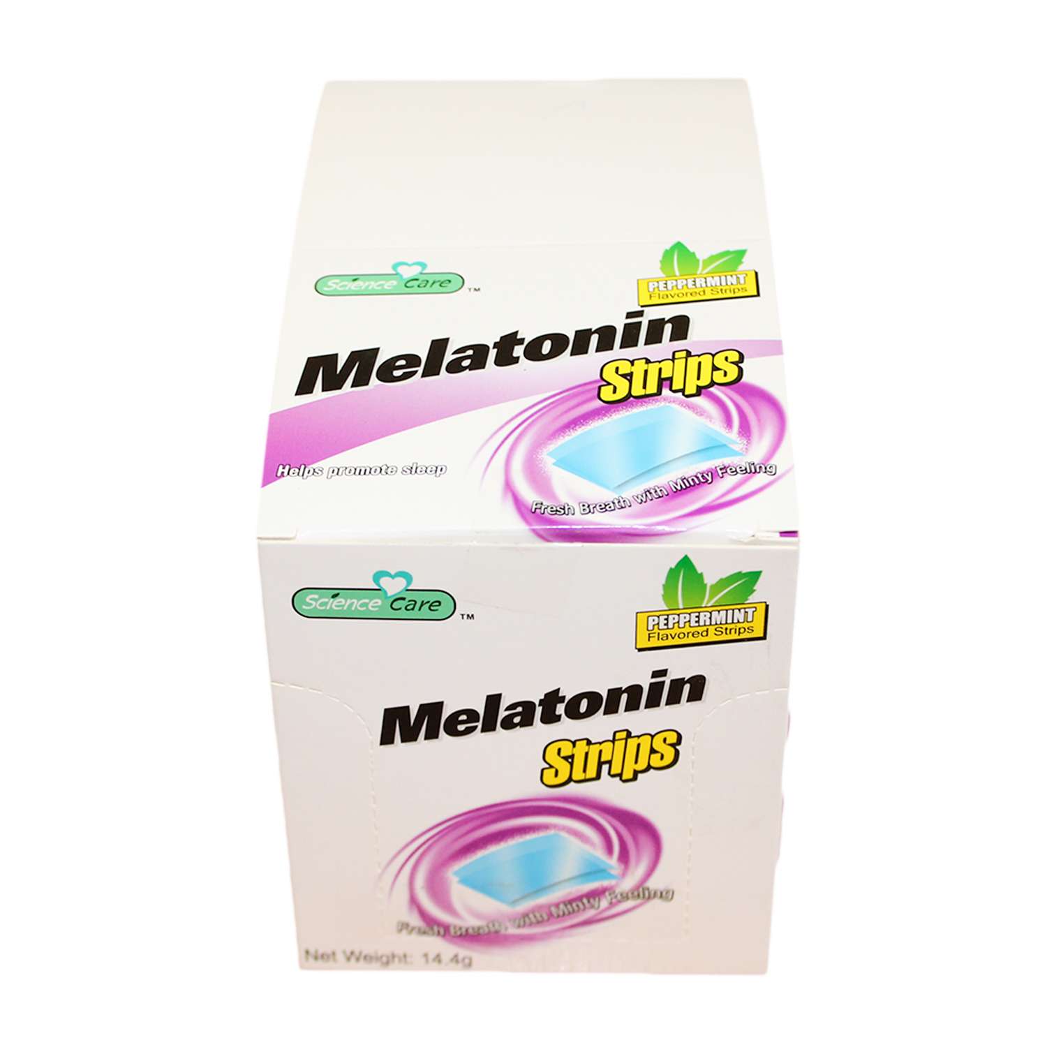 Полоски для свежего дыхания Science Care Мята Мелатонин 12шт в упаковке - фото 4