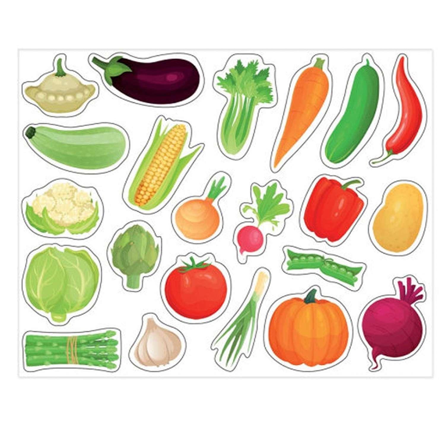 Магнитный набор Parrot Carrot Овощи - фото 1