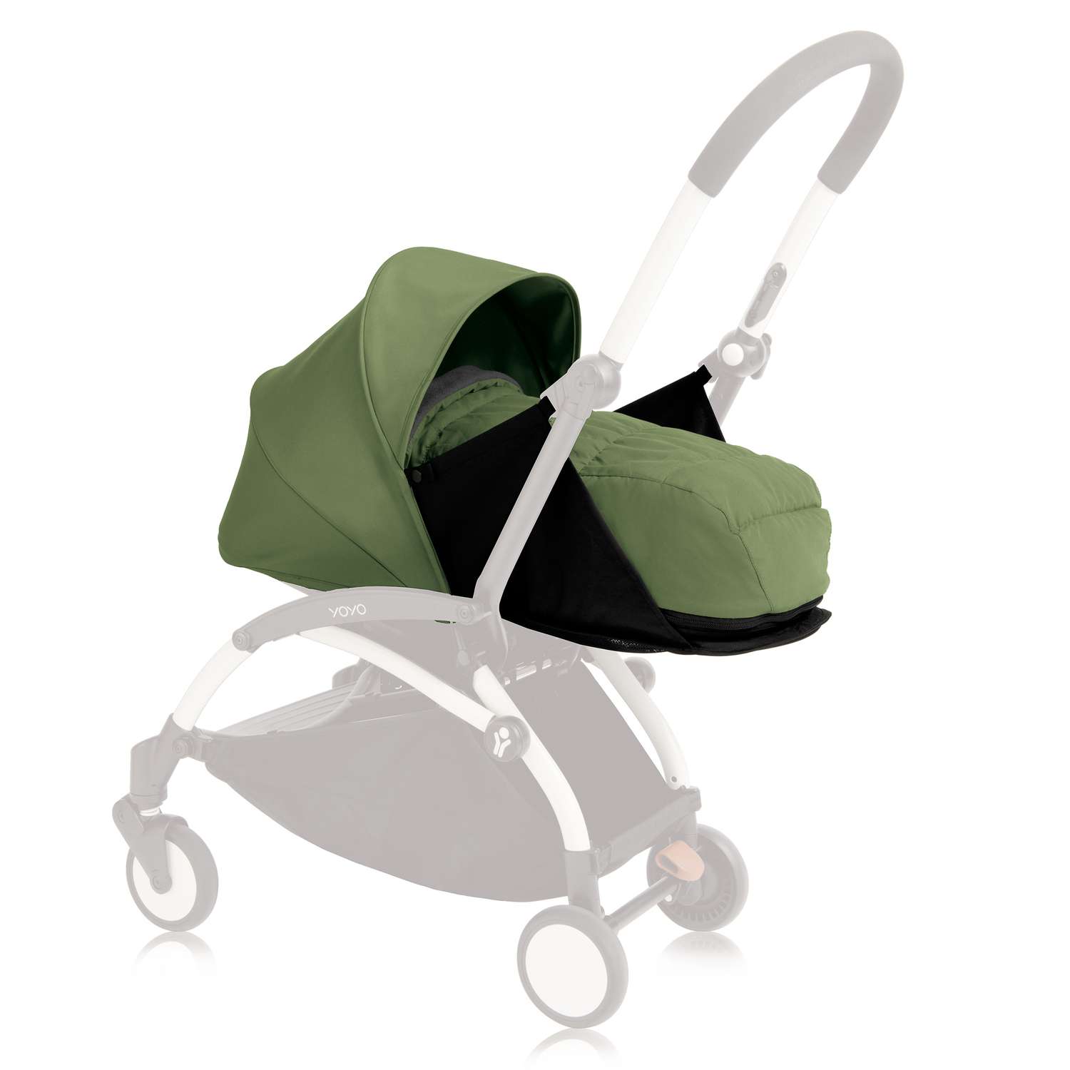 Комплект люльки для новорожденного к коляске Babyzen Yoyo Plus Мятный BZ10105-08 - фото 1