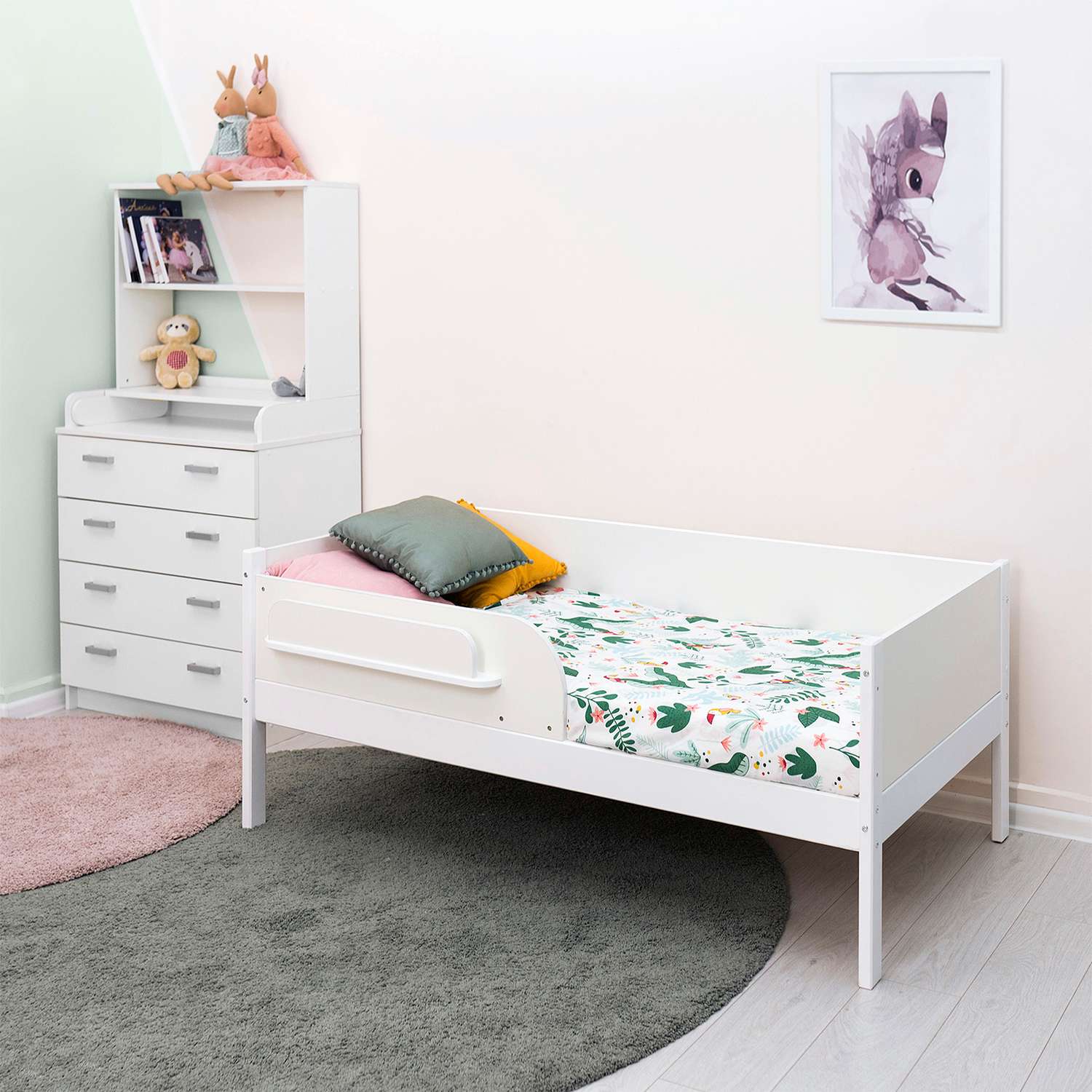Кровать подростковая Sweet Baby Paola Белый - фото 3
