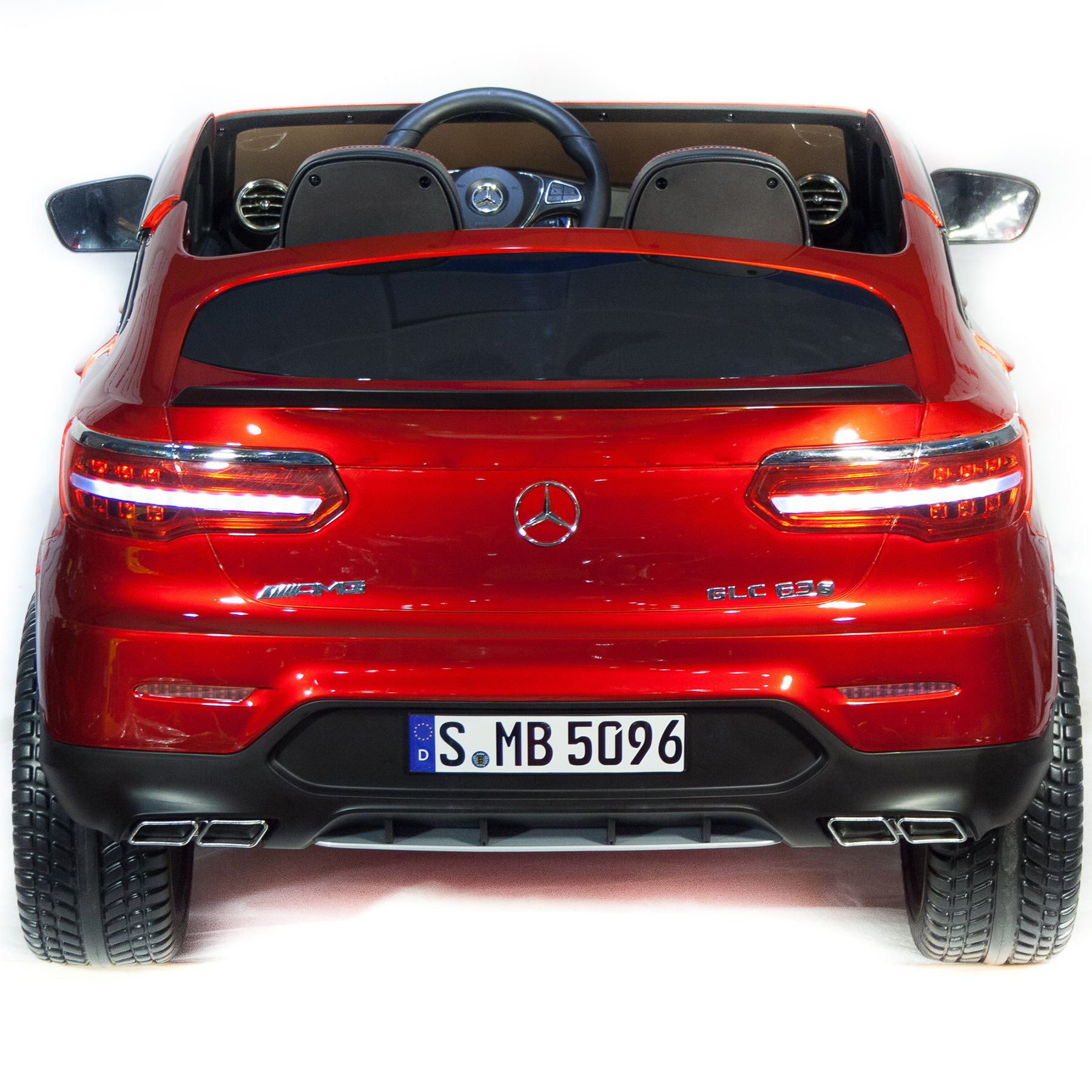 Электромобиль TOYLAND Джип Mercedes Benz GLC 2.0 красный - фото 6