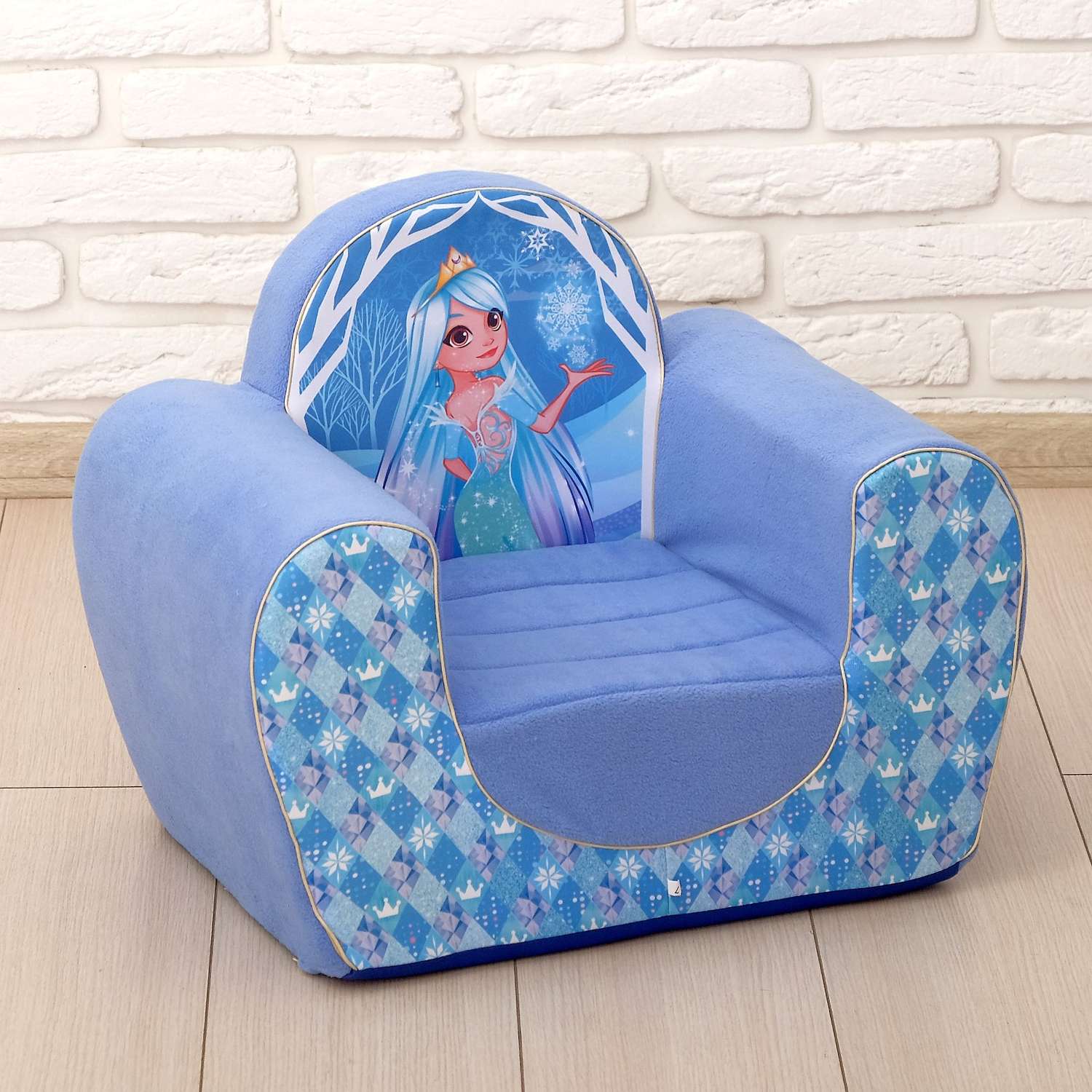 Мягкое кресло Zabiaka Снежная принцесса - фото 1