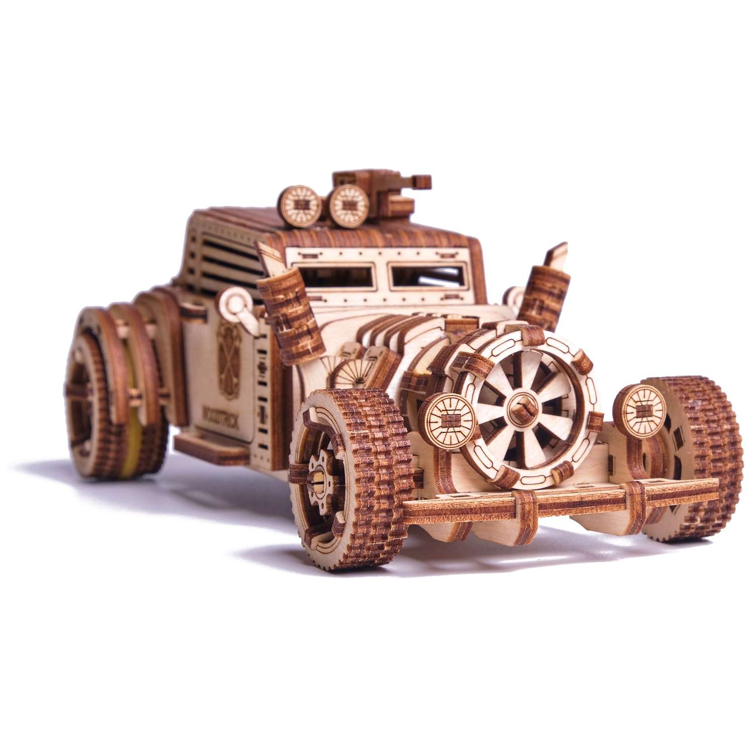 Сборная модель Wood Trick Механическая Машина Апокалипсис Родстер из дерева 1234-77 - фото 1