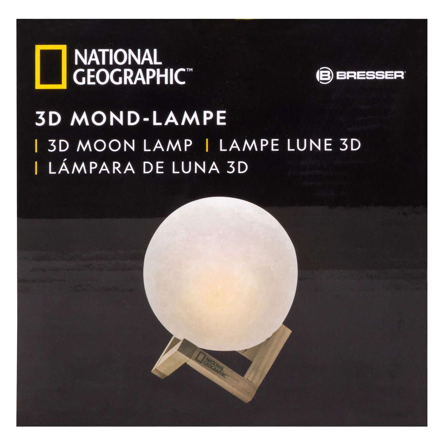 Лампа настольная Bresser National Geographic «3D Луна» 15 см - фото 14
