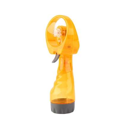 Ручной вентилятор Seichi с пульверизатором оранжевый