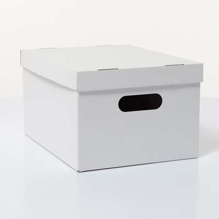 Коробка для хранения Детская Вселенная Картонная 2шт белые