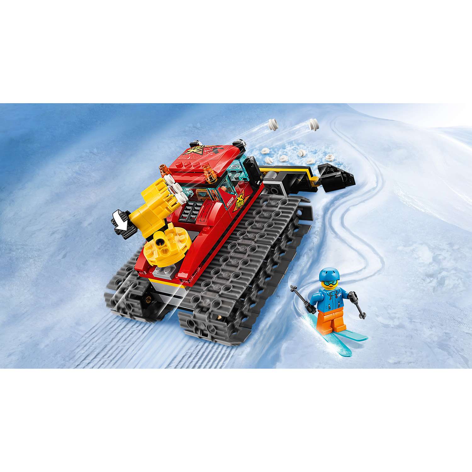 Конструктор LEGO City Great Vehicles Снегоуборочная машина 60222 - фото 9