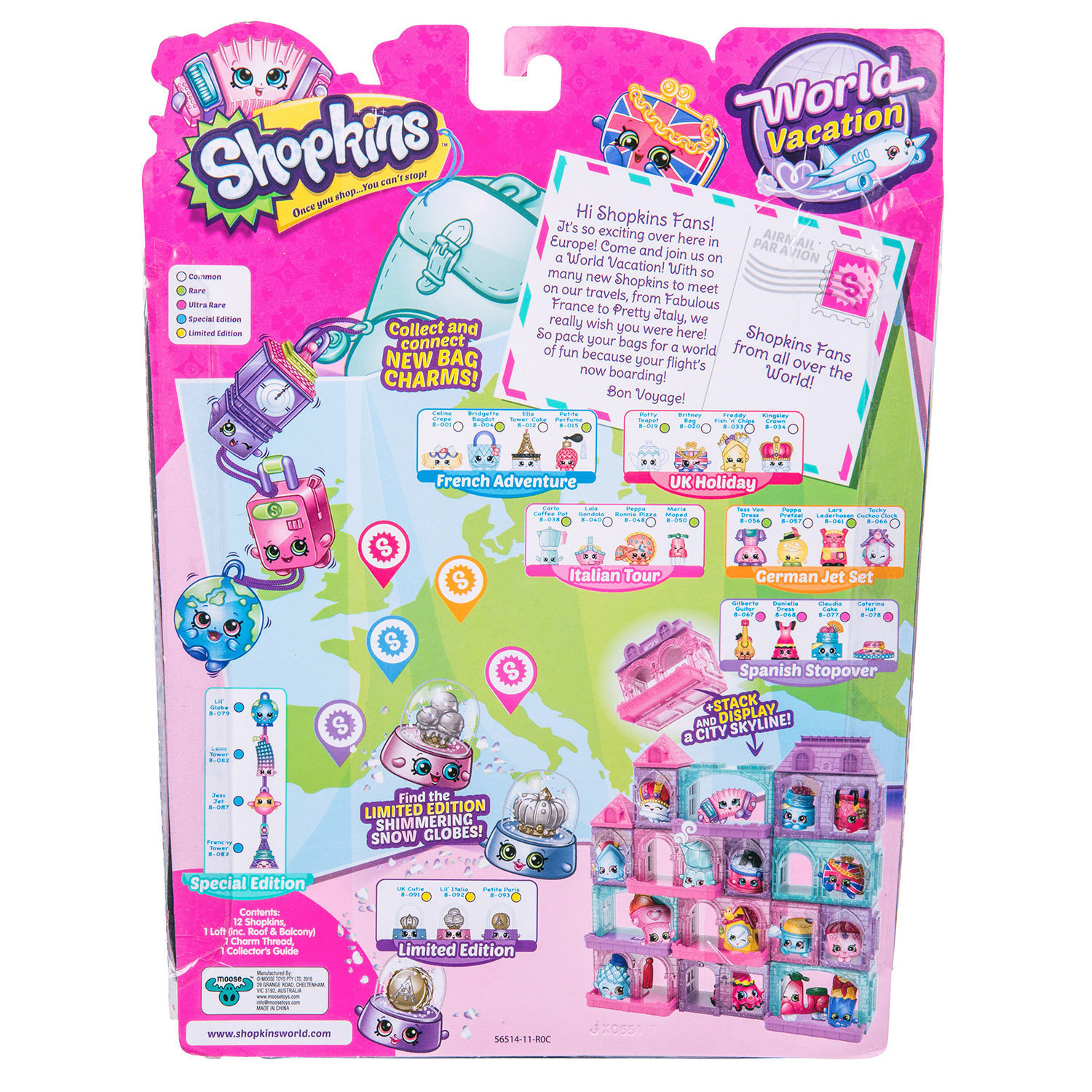 Набор фигурок Shopkins 12шт Европа в непрозрачной упаковке (Сюрприз) - фото 8