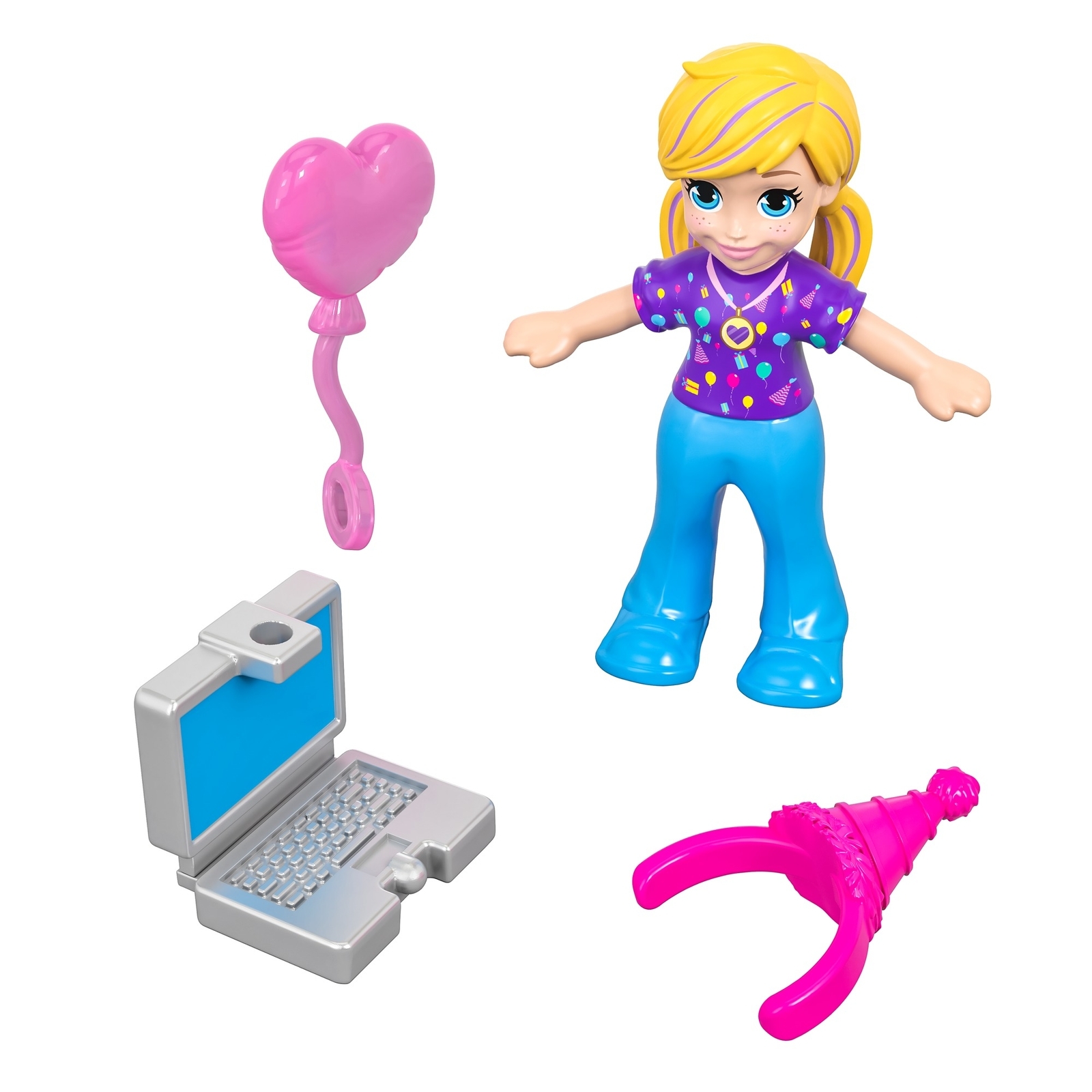 Набор игровой POLLY POCKET 3 компактный GFM53 FRY29 - фото 5