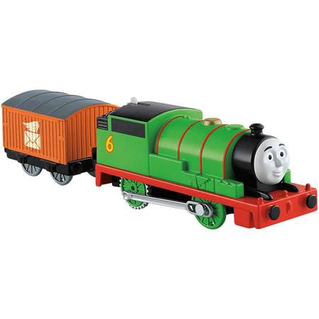 Паровозик Thomas & Friends Железная дорога Герои мультфильмов Перси моторизированный GMK34