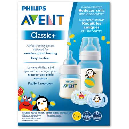 Набор Philips Avent Classic+ 4 предмета SCD374/01