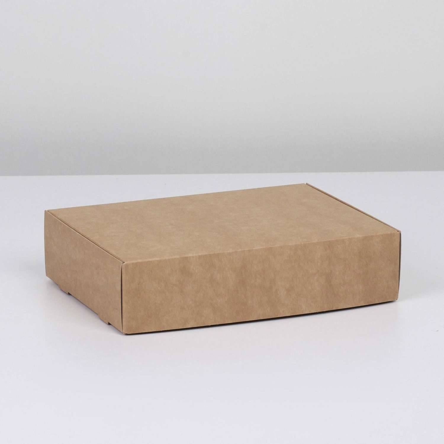 Коробка Арт Узор упаковочная подарочная складная крафтовая 21х15х5 см - фото 1