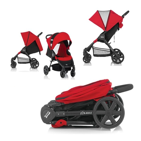 Britax B Agile 4 Cool Berry 10089